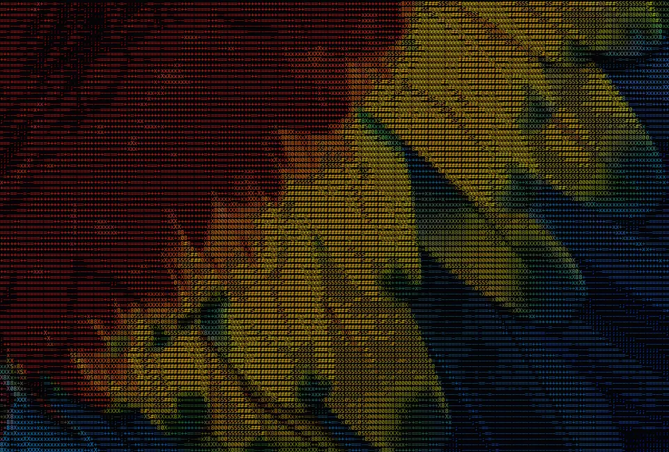 Sample avatar photo for ASCII art